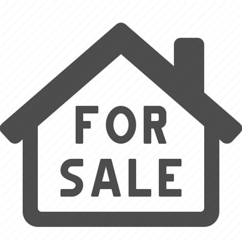 For Sale Home House Real Estate Icon Download On Iconfinder