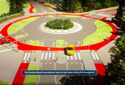 Video How To Use The Uks First Dutch Style Roundabout In Fendon Road