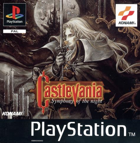 Castlevania Symphony Of The Night 1997 Playstation Box Cover Art