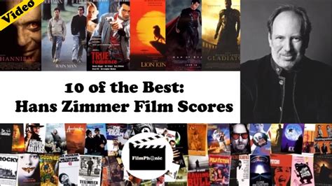 10 Of The Best Hans Zimmer Film Scores Youtube