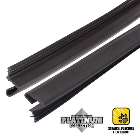 Shop for door weatherstripping in door weatherproofing. 84 in. Platinum Brown Collection Door Weatherstrip ...