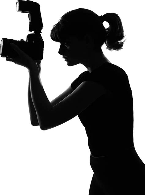 Female Photographer Png Free Logo Image
