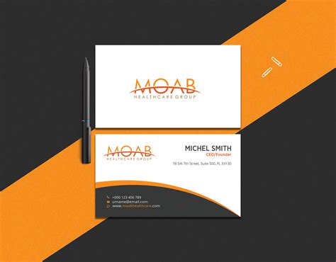 Business Card Mockup Psd File Free Download Vol2 Graphic School