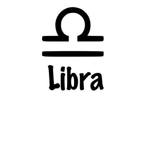 Libra Zodiac Sign Instant Download Svg Png Eps Dxf  Etsy Canada