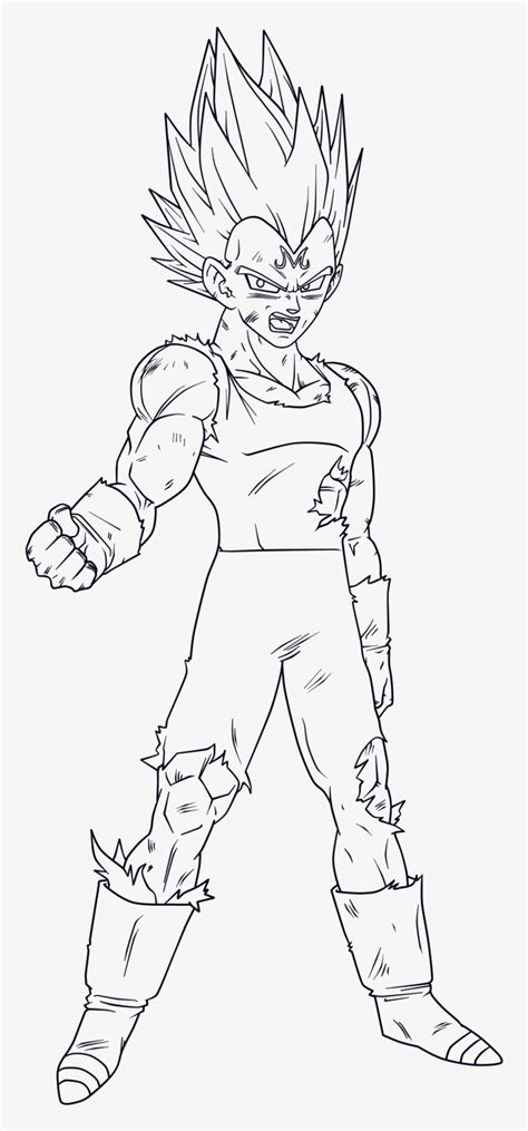 Super Vegeta Coloring Pages Coloring Page For Kids