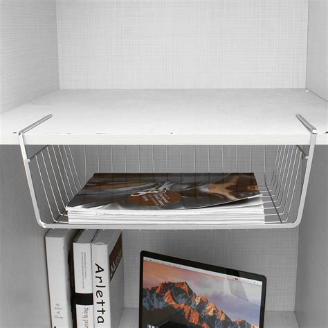 Maybe you would like to learn more about one of these? Under Hanging Shelf Wire Storage Baskets Kitchen Pantry ...