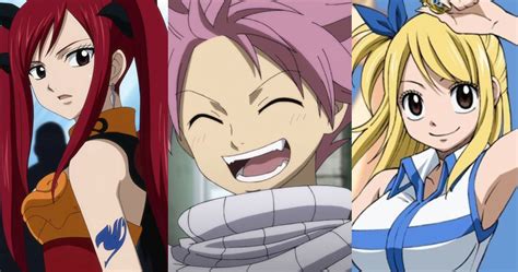 Fairy Tail Every Main Characters Age Height And Birthday