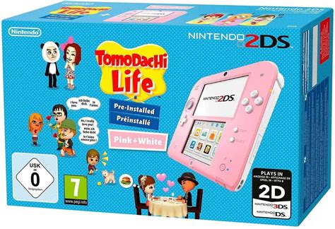 Nintendo 2ds Console Pink Tomodachi Life Nintendo 3ds
