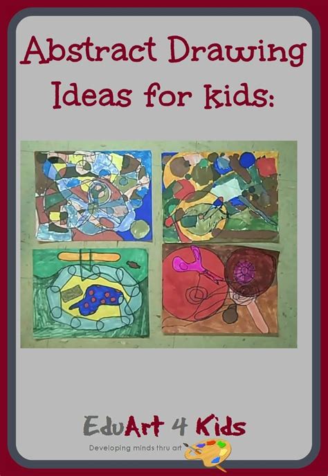 Drawing Ideas For Kids Abstract Drawing Projects That Help Boost