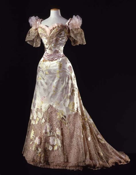 Charles Frederick Worth Historical Dresses Womens Vintage Dresses