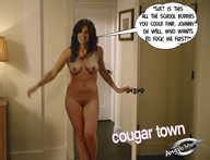 Post Angelo Mysterioso Cougar Town Courteney Cox Fakes Jules Cobb