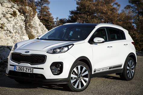 2016 Cars Kia Sportage Suv First Edition White Wallpapers Hd