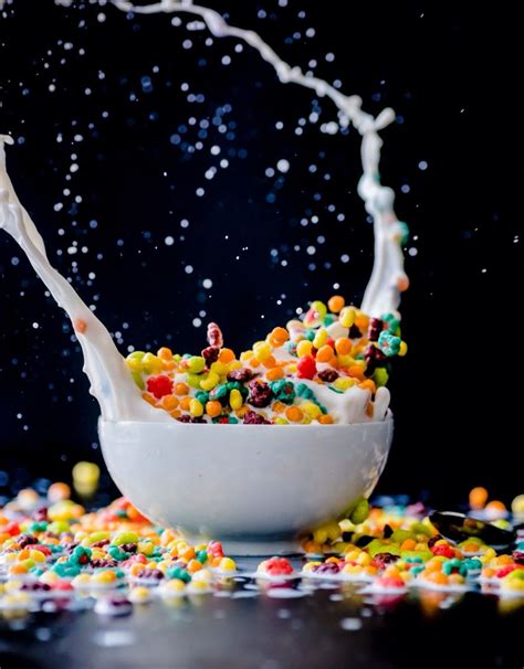 cereal splash cereals photography food food photography styling