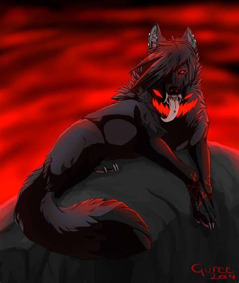 King Blackfire By She Wolfguree On Deviantart Demon Wolf Anime Wolf