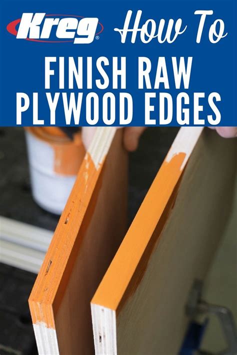 How To Make Edges Look Great On Painted Plywood Projects Learn How To