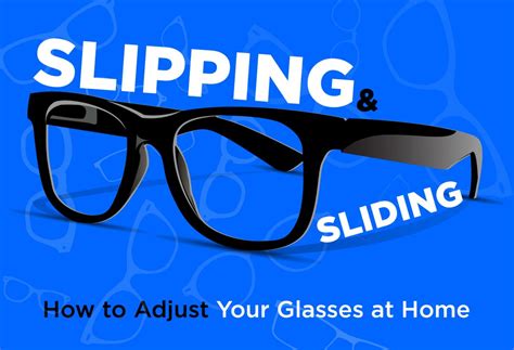 Slipping And Sliding How To Adjust Your Glasses At Home Ezontheeyes