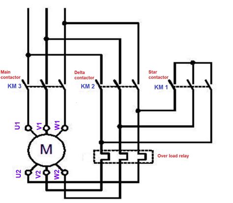 Dengan pembahasan rumus biasanya digunakan dalam 1 phase atau 3 phase. Wiring Diagram For A Star Delta Starter