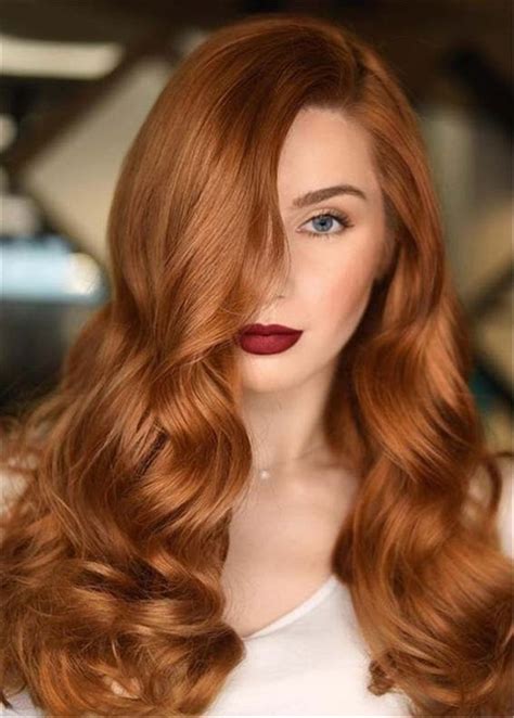 Copper Red Hair Color Dye Edyth Varney