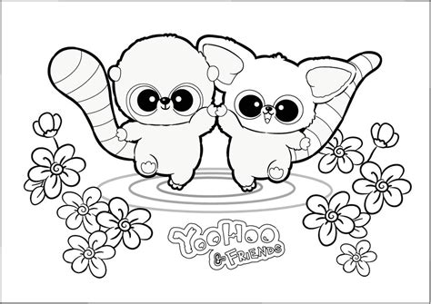 Yoohoo And Friends Coloring Pages To Download And Print For Free