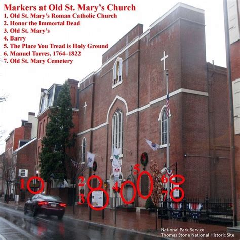 Old St Marys Roman Catholic Church Historical Marker