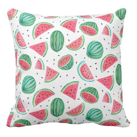 New Green Red Watermelon Cushion Cover Summer Fruit Watermelon