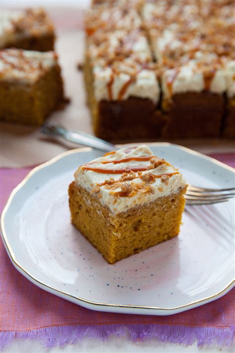 Pumpkin Sheet Cake With Brown Butter Frosting Everyday Annie