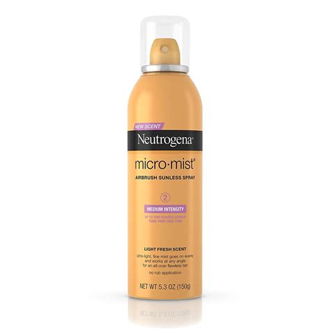 Neutrogena Micromist Airbrush Sunless Tanning Spray Best Drugstore Self Tanners 2019