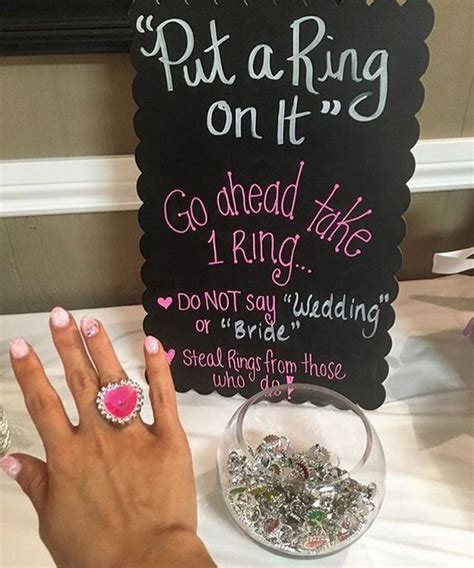 Steal The Ring Bridal Shower Game Idea Emmaline Bride Bridal Shower Brunch Bridal Shower