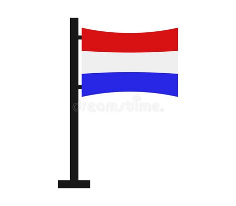 Schau dir unsere auswahl an holland flag an, um die tollsten einzigartigen oder spezialgefertigten handgemachten stücke aus unseren shops für wandbehänge zu finden. Holland-Flagge Veranschaulicht Stock Abbildung ...