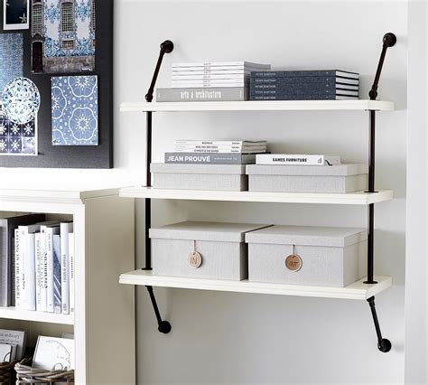 pottery barn aubrey ladder wall shelf our editors favourite products for fall 2021 popsugar