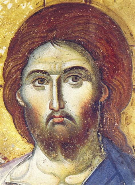 Christos Pantokrator By Manuel Panselinos 12th C Jesus Painting