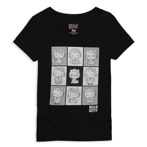 Hello Kitty Black T Shirts Hello Kitty Forever