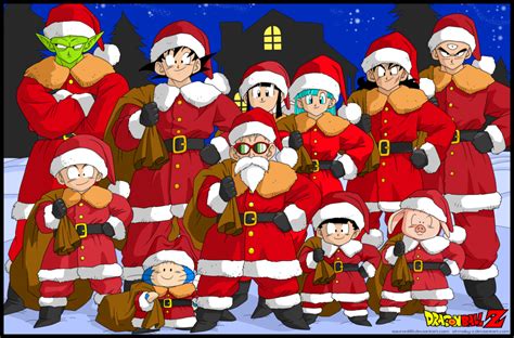Feliz Navidad By Sauron Deviantart Com On Deviantart Anime Christmas Dragon Dragon Ball Z