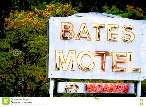 Bates Motel Sign Editorial Stock Image Image Of Angelescaliforniausa