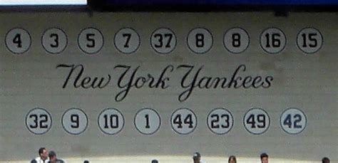 Ny Yankees Retired Numbers Yankees Retired Numbers Yankees New York