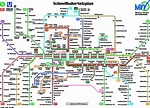 Munich subway map (Munich U-Bahn) | Mapa Metro