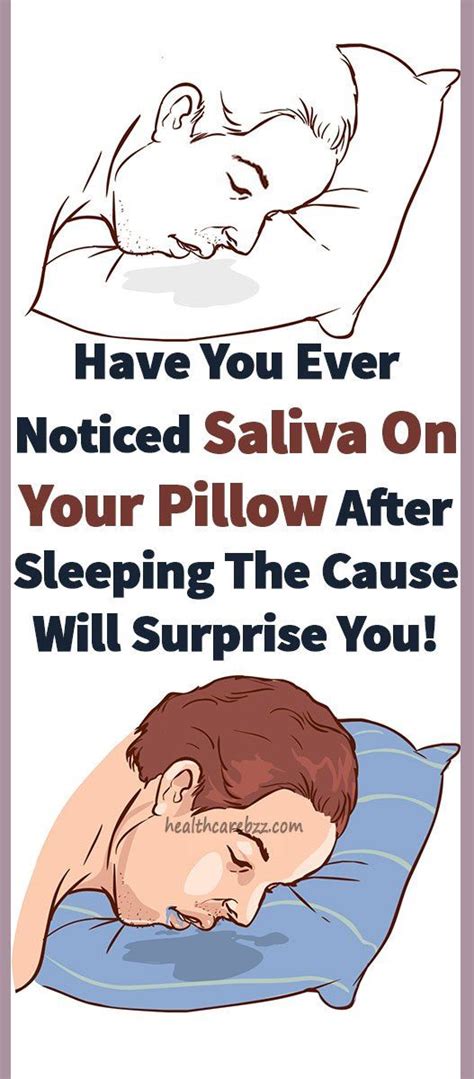 Have You Ever Noticed Saliva On Your Pillow After Sleeping The Cause