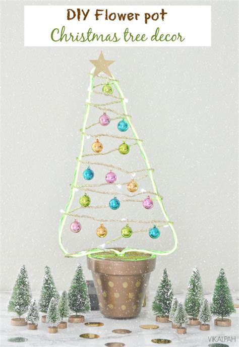 Diy Flower Pot Christmas Tree 8 Steps With Pictures Instructables