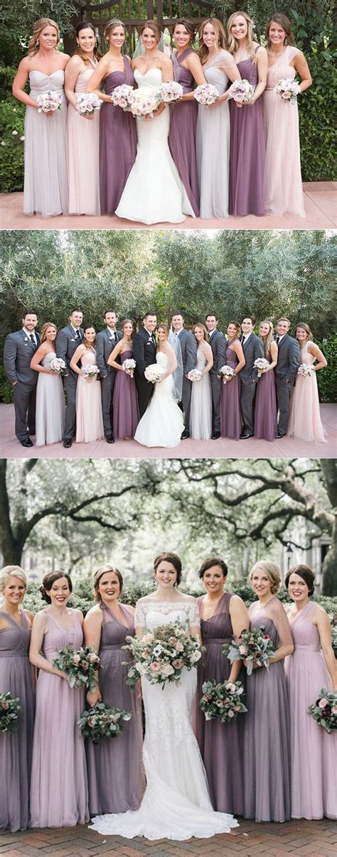 10 Mauve Wedding Color Palettes For Fall And Winter Weddings