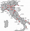 Italy Airports Map and Travel Information
