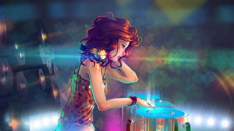 Anime Dj Girl Hd Anime 4k Wallpapers Images Backgrounds Photos And