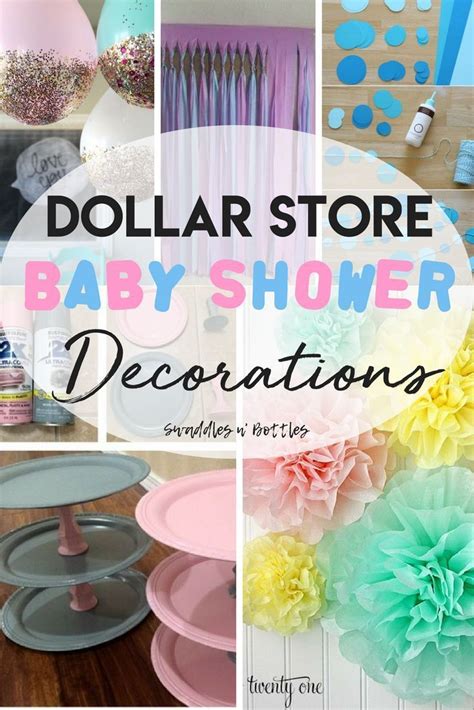 Leave some things out if you'd rather not. Baby Shower On A Budget | Sprinkle baby shower, Budget ...
