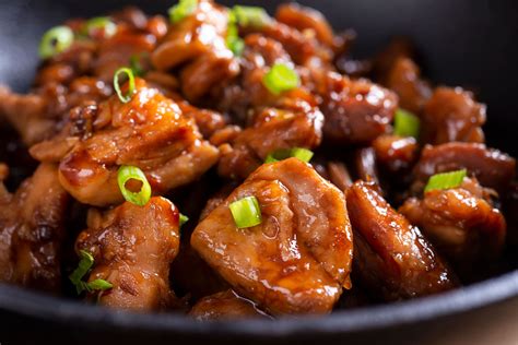 Keto Bourbon Chicken Easy Chinese Low Carb Bourbon Chicken