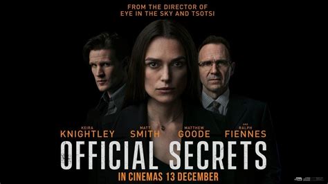 Official Secrets Movie Trailer Youtube