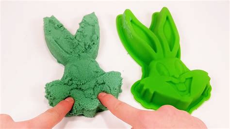 Toys For Kids Bugs Bunny Satisfying Kinetic Sand Relaxing Video
