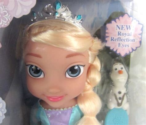 Disney Frozen 14 Toddler Elsa With New Royal Reflection Eyes And Olaf