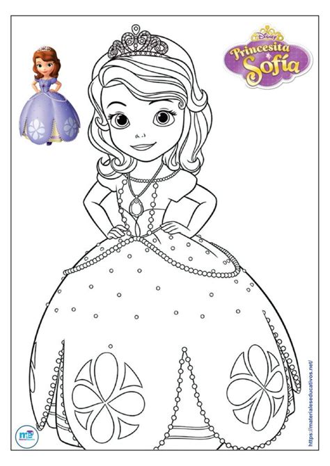 Dibujos Para Colorear E Imprimir De Princesa Sofia