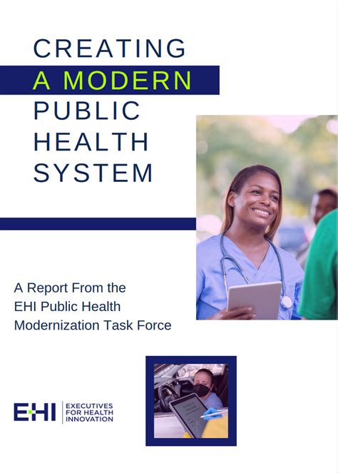 Report Creating A Modern Public Health System Executives For Health