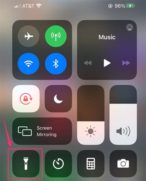 The iphone camera (and the ipad camera) in ios 13 has a number of other settings that you can modify as well, such as the type of picture you're taking, the live photo setting, filters. How to turn on the flashlight on an iPhone in 2 ways