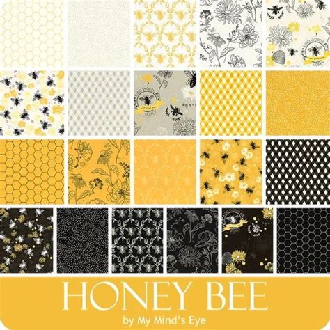 Honey Bee Jelly Roll Rollie Pollie Pcs Bundle